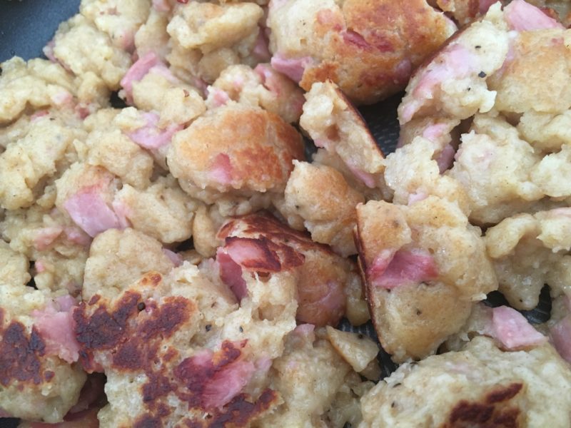 Farz buen salé au fromage et jambon